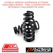 OUTBACK ARMOUR SUSPENSION KIT FRONT ADJ BYPASS-TRAIL & EXPD CHALLENGER PB 2008+